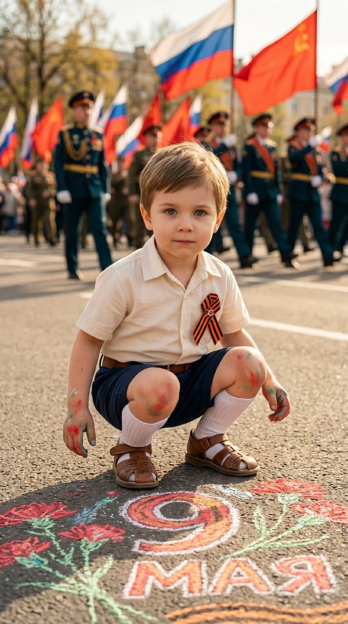 Мальчик в солнечный день