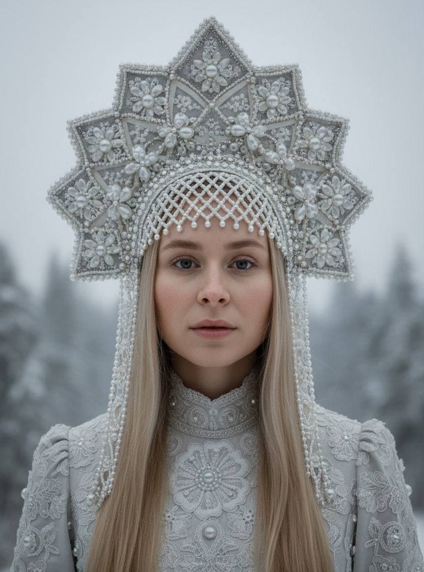 Зимний русский стиль