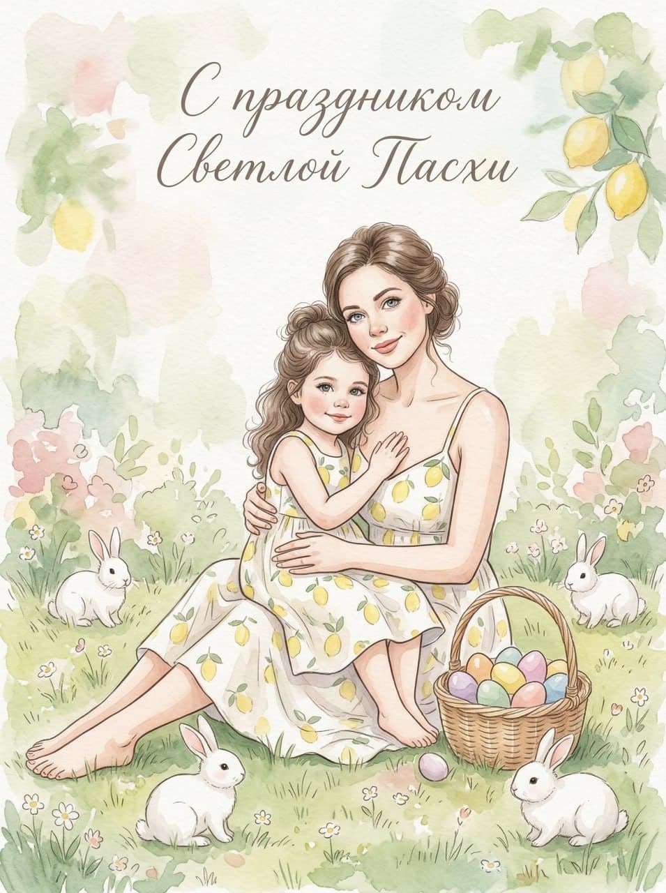 Мама и дочка