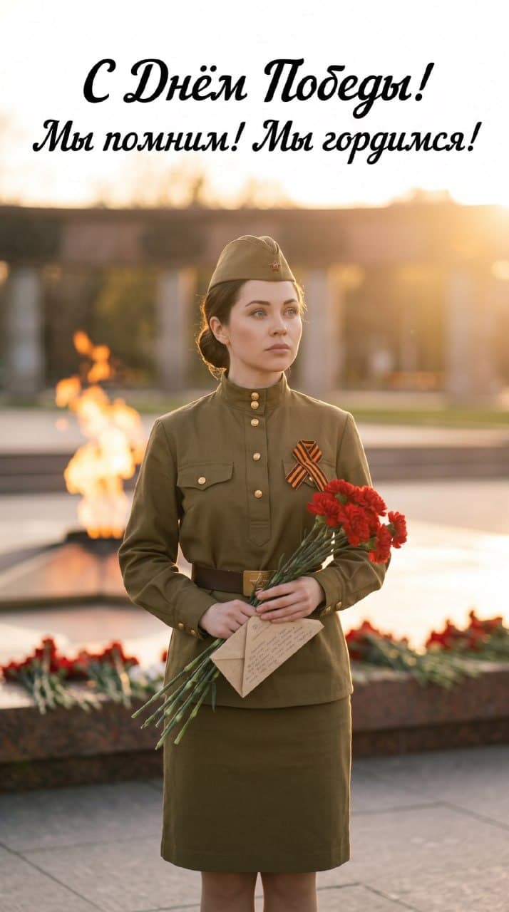 Открытка к 9 мая