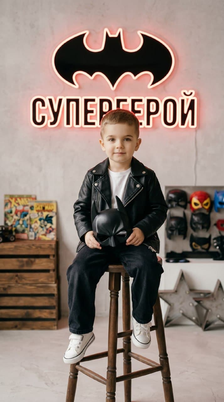 Студийный снимок для мальчика
