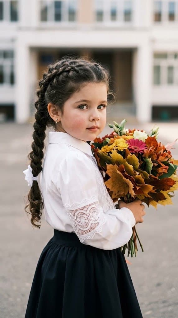 Портрет первоклассницы