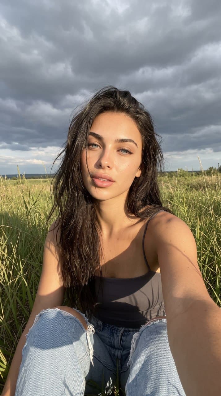 Селфи в поле🌾