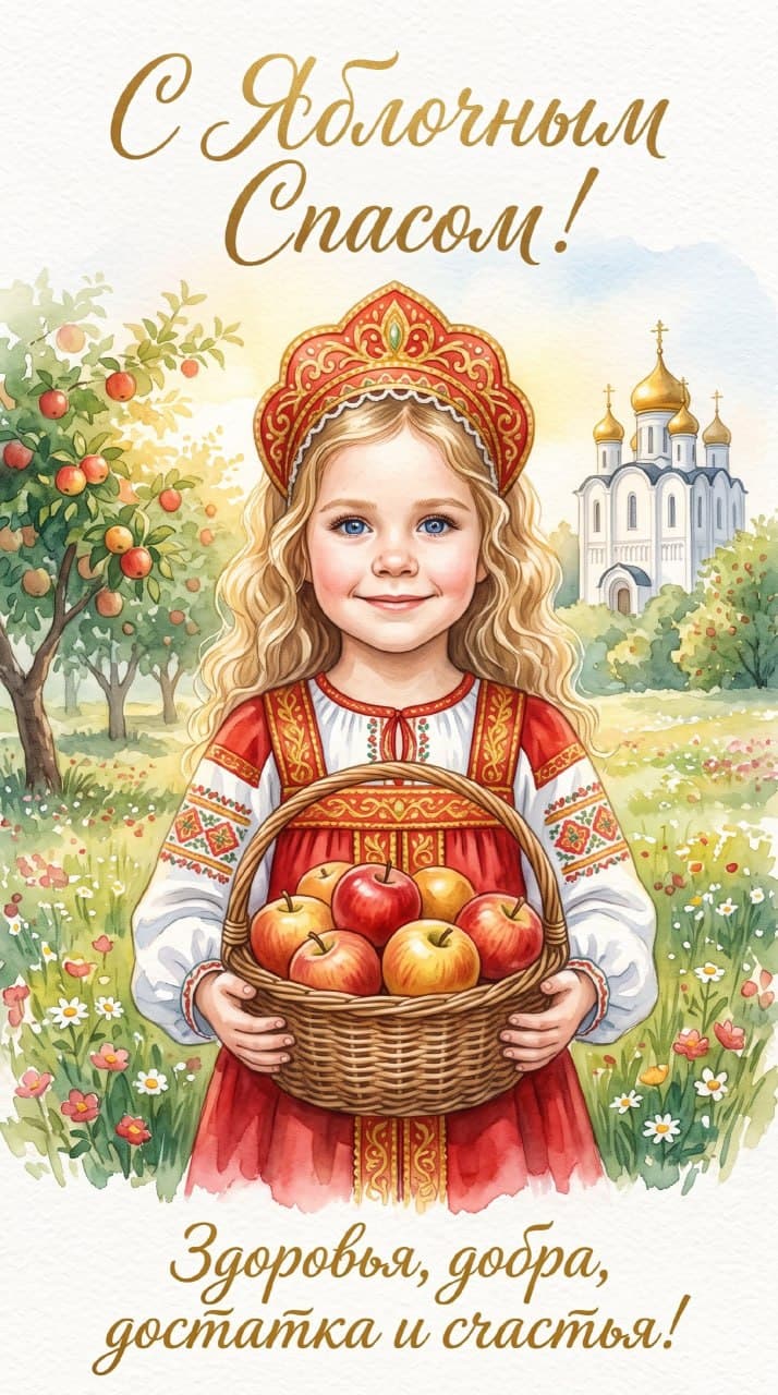 Нежная акварель