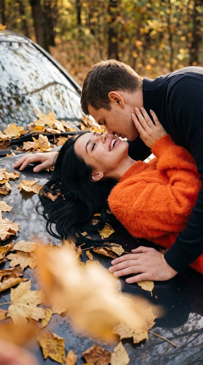 Осенний момент счастья🍁