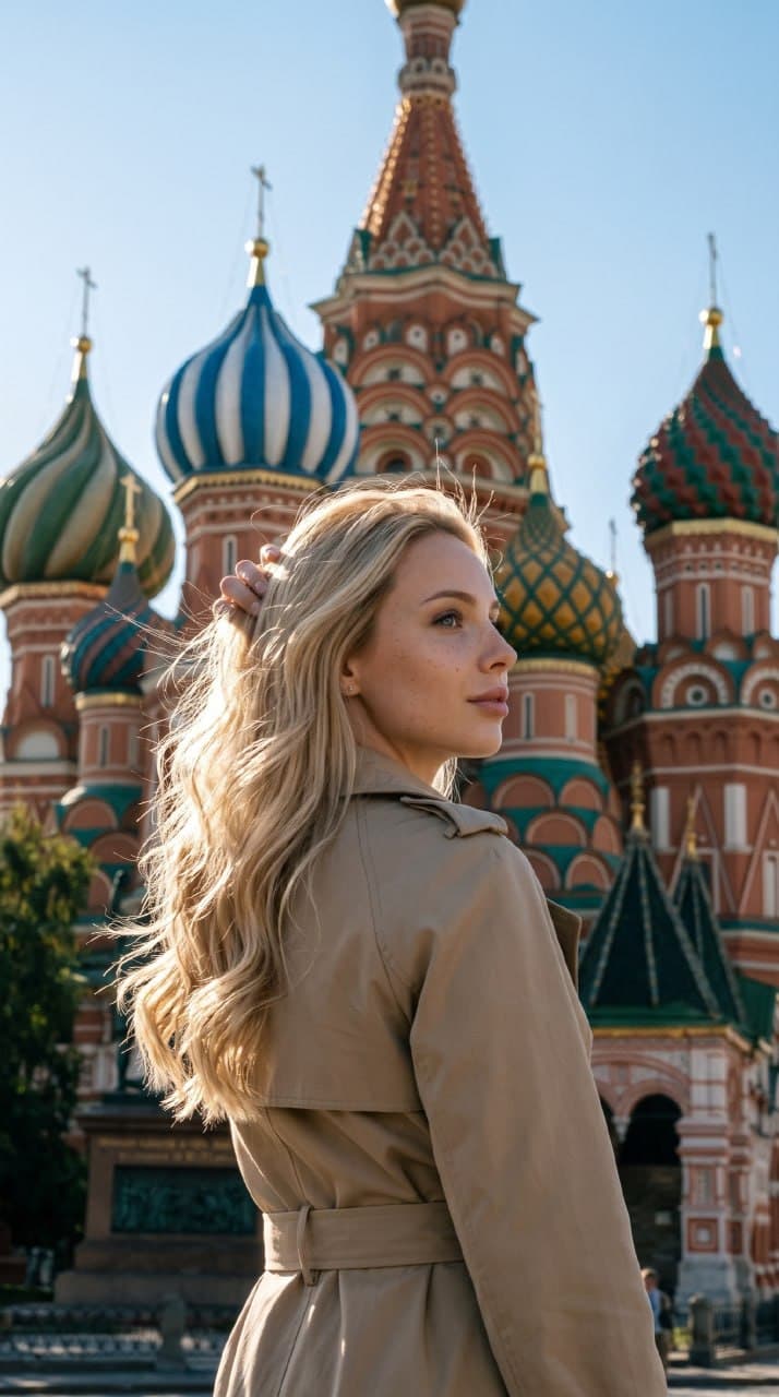 Осенний снимок в Москве