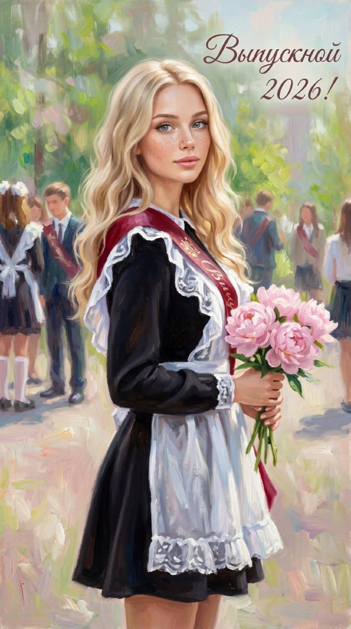 Весенний портрет девушки