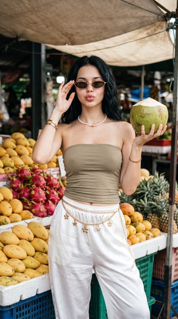 На фруктовом рынке🥭